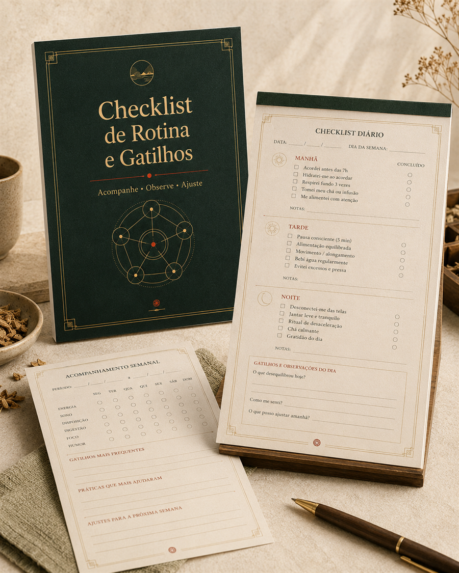Checklist de Rotina e Gatilhos do protocolo AN JING