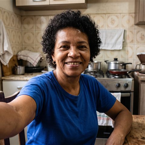 Célia, 52 anos